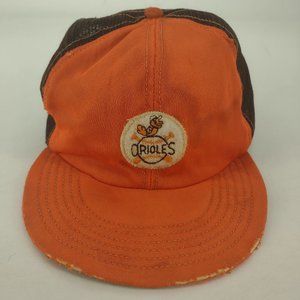 Vintage Baltimore Orioles Hartzell Bird Distressed Snapback Hat